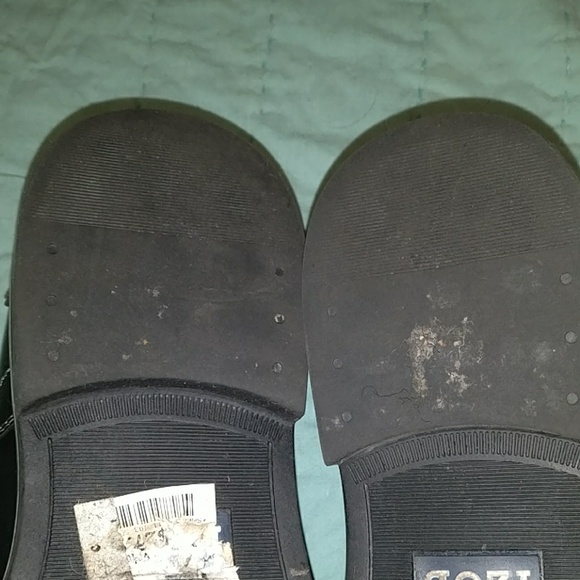 Men's IZOD Cabot black shoes sz10.5 - Picture 6 of 8